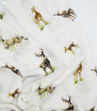Load image into Gallery viewer, Little Fawn, Big Yawn Deer Swaddle