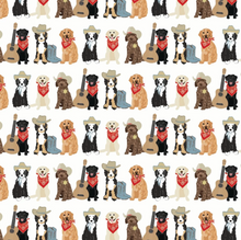 Load image into Gallery viewer, Emery Girls' Short Set - Western Pups