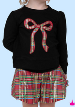 Load image into Gallery viewer, Christmas Plaid Bubble Skort