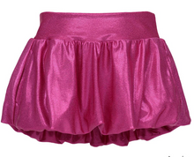 Load image into Gallery viewer, Hot Pink Shimmer Bubble Skort