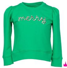 Load image into Gallery viewer, Sequin Merry Green Long Sleeve