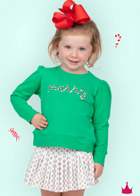 Load image into Gallery viewer, Candy Cane Mini Pleated Skort