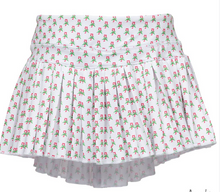 Load image into Gallery viewer, Candy Cane Mini Pleated Skort