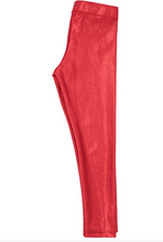 Load image into Gallery viewer, Red Shimmer Legging