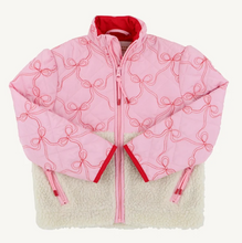 Load image into Gallery viewer, Cate Coat- Bluffton Bows (Richmond Red/ Palmetto Pearl)
