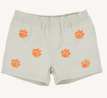 Load image into Gallery viewer, Clemson Critter Sheffield Shorts- Saratoga Stone