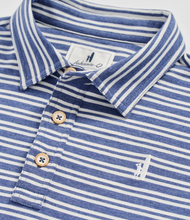 Load image into Gallery viewer, Brannen Jr. Long Sleeve Polo- Lake