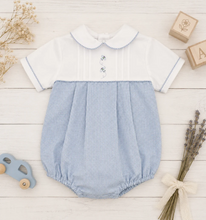 Load image into Gallery viewer, Embroidered Airplane Mini Check Bubble