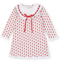 Load image into Gallery viewer, Emersyn Girls' Dress - Whimsical Santa