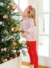 Load image into Gallery viewer, Morgan Set Girls' Legging Set - Whimsical Santa