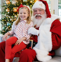 Load image into Gallery viewer, Morgan Set Girls' Legging Set - Whimsical Santa