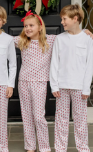 Load image into Gallery viewer, Millie Girls' Pant Set - Whimsical Santa