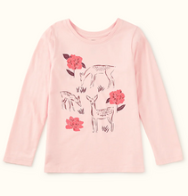 Load image into Gallery viewer, Deer &amp; Rose Graphic Tee