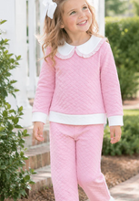 Load image into Gallery viewer, Cooper Quilted Playsuit- Petal Pink