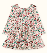 Load image into Gallery viewer, Ruffle Shoulder Ballet Dress- Tea Party Floral