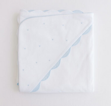 Load image into Gallery viewer, Hooded Towel- Embroidered Dots