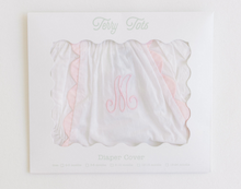 Load image into Gallery viewer, Diaper Cover – Pink Scallops