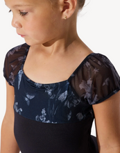 Load image into Gallery viewer, Black Fairy Toile Belle Leotard