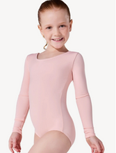 Load image into Gallery viewer, Long Sleeve Leotard- Ballet Pink