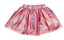 Load image into Gallery viewer, Light Pink Metallic Skort