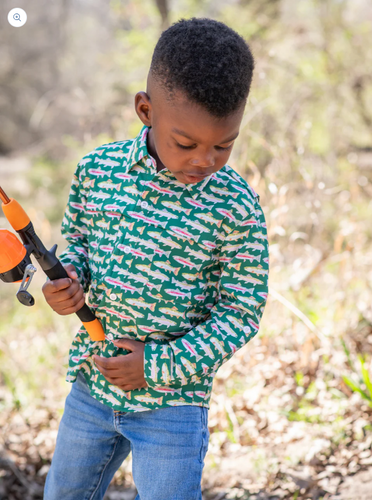 Evergreen Trout Long Sleeve Shirt