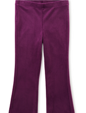 Load image into Gallery viewer, Very Velour Flare Pants - Bedford Blue &amp; Cosmic Berry Colors