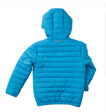 Load image into Gallery viewer, Kid&#39;s Hooded Puffer Jacket Dresden Blue