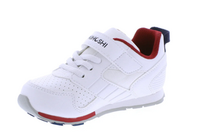 Tsukihoshi Racer White & Navy Sneakers