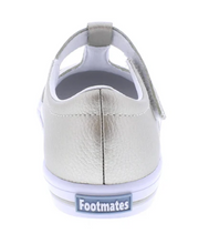 Load image into Gallery viewer, Footmates Drew Gold Leather Mary Jane