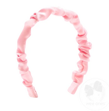 Load image into Gallery viewer, Ruffle Satin Headbands