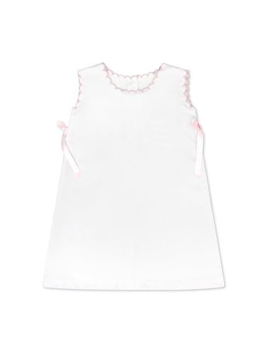 Legacy White & Pensacola Pink Shelley Dress