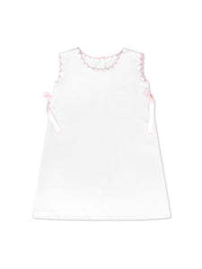 Legacy White & Pensacola Pink Shelley Dress