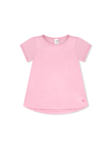 Bridget Basic T-Cotton Candy Pink