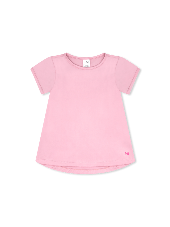 Bridget Basic T-Cotton Candy Pink