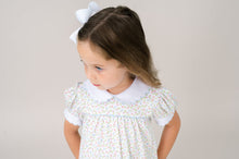 Load image into Gallery viewer, Fairhope Floral &amp; Bluffton Blue Special Moments Dress