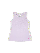 Load image into Gallery viewer, Drew Tank- Petal Purple, Sunny Day Floral