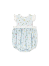 Load image into Gallery viewer, Spring Time Blooms Pinafore Bubble