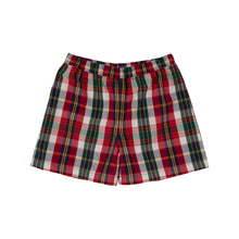 Load image into Gallery viewer, Shelton Shorts Chastain Park Plaid with Nantucky Navy Stork