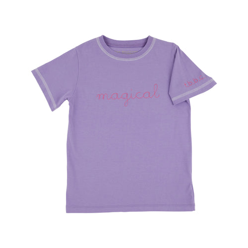 Sir Propers T-Shirt Embroidery Palisades Purple & Magical