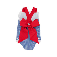 Load image into Gallery viewer, Sisi Sunsuit -  Rockefeller Royal Gingham