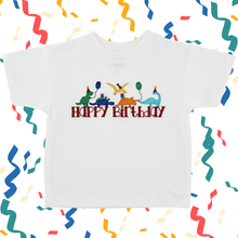 Load image into Gallery viewer, Happy Birthday Dinosaur T-Shirt