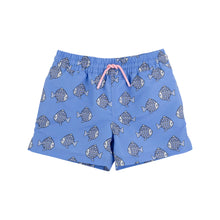 Load image into Gallery viewer, Tortola Swim Trunks Little Fishes