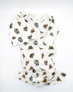 Turkey Trot Newborn Hat & Gown
