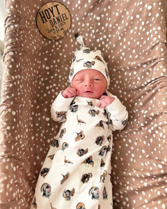 Turkey Trot Newborn Hat & Gown