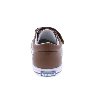 Footmates Brown Leather Reese Sneakers