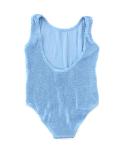 Valentina Baby Blue Crinkle One Piece