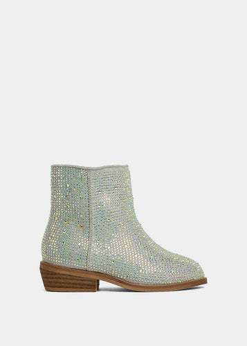 ShuShop Vanilla Mini Iridescent Boots