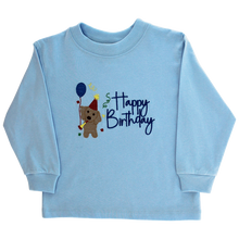 Load image into Gallery viewer, Happy Birthday Boys Long Sleeve Tee