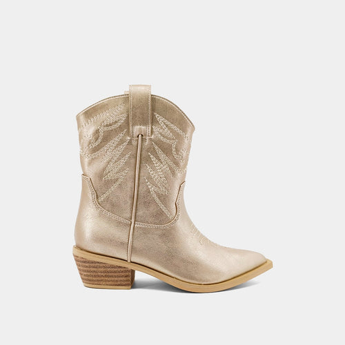 Shu Shop Zahara Toddlers & Kids Golden Cowgirl Boots