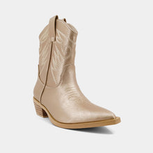 Load image into Gallery viewer, Shu Shop Zahara Toddlers &amp; Kids Golden Cowgirl Boots